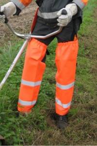 Beinschutz Chaps - Warnfarbe